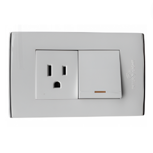 INTERRUPTOR+TOMA C/P MICHELL