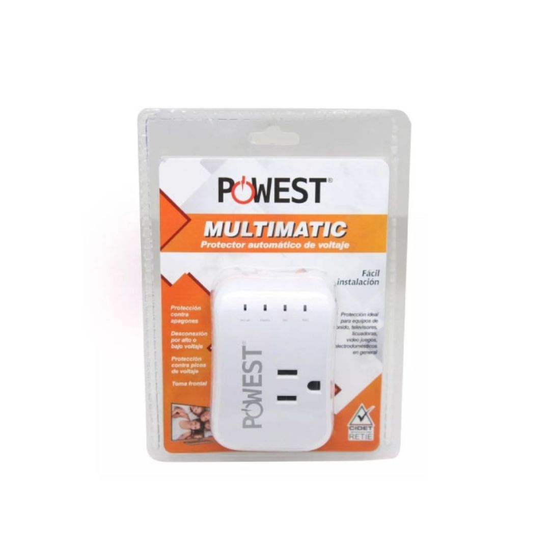 PROTECTOR ELECTRICO C/P 110V MULTISERVICIOS