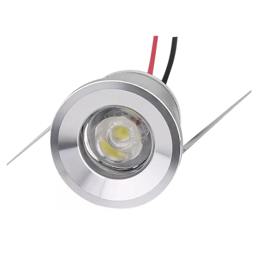 BALA LED NICHO 01W 6500K SATÍN